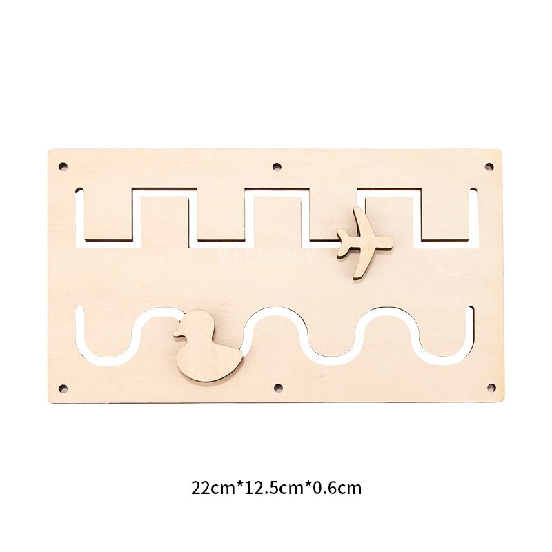 Montessori Busy Board DIY Education Toy Puzzle Montessori Busy Board DIY Education Toy Puzzle